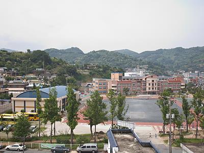 하동초등학교 전경 썸네일 이미지